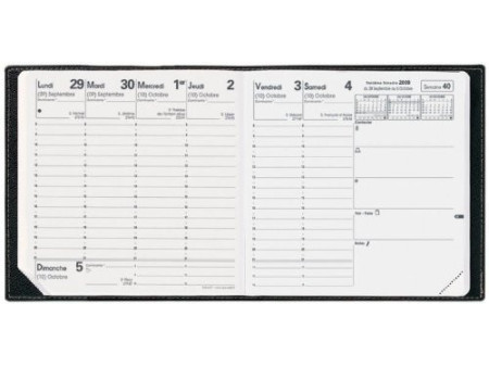 QUO VADIS Recharge pour agenda Exécutif, 160 x 160 mm, 2026
