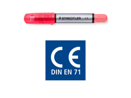 STAEDTLER Craie gel Noris 'Glitter', étui carton de 6