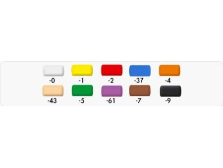 STAEDTLER Pâte à modeler plastiline Noris, blanc