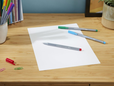 STAEDTLER Fineliner triplus BRILLIANT COLOURS, boîte de 12