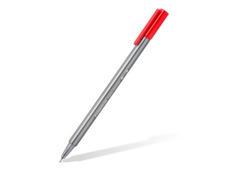 STAEDTLER Fineliner triplus BRILLIANT COLOURS, boîte de 12