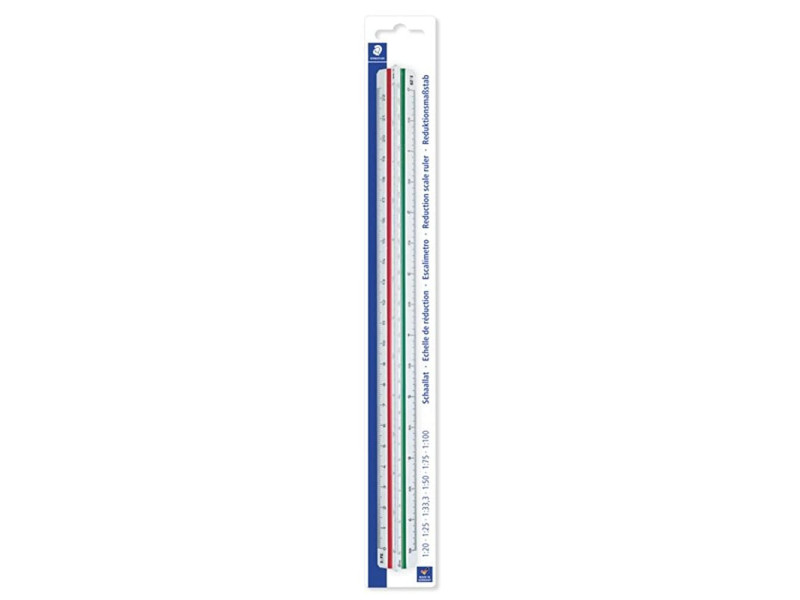 STAEDTLER Echelle de réduction triangulaire Mars 561 98-2BK