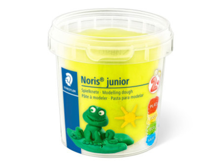 STAEDTLER Set de pâte à modeler Noris junior, couleurs fluo