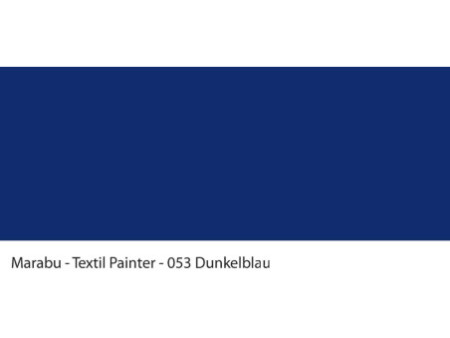 Marabu Marqueur pour textile 'Textil Painter', bleu foncé