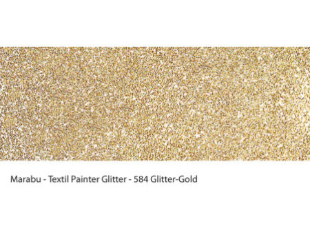 Marabu Marqueur pour textile 'Textil Painter Glitter', doré
