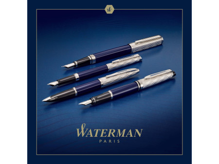 WATERMAN Stylo à plume Hémisphère L'Essence du Bleu,Bleu C.T