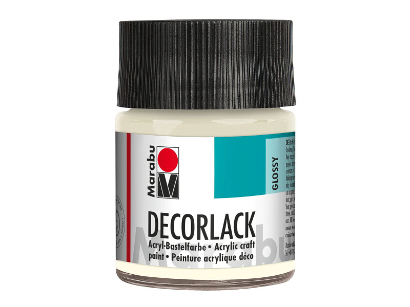 Marabu Vernis acrylique 'Decorlack', incolore, 50 ml,
