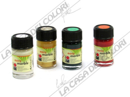 Marabu Peinture à marbrer 'Easy Marble', 15 ml, outremer