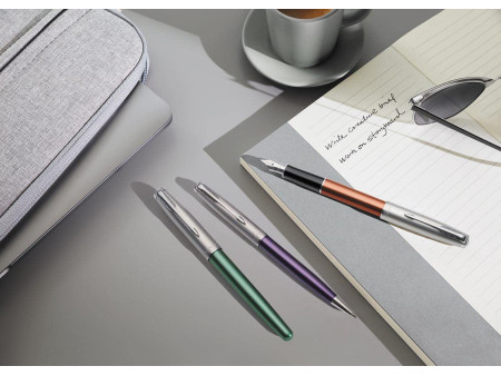 PARKER Stylo roller SONNET Essentiel, Vert C.T.