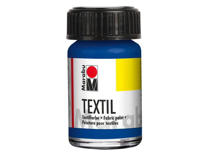 Marabu Peinture pour tissu 'Textil', 50 ml, bleu moyen