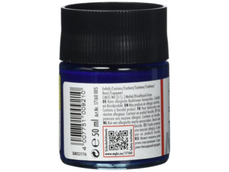 Marabu Peinture pour tissu 'Textil', 50 ml, bleu foncé