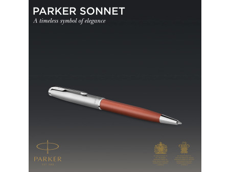 PARKER Stylo à bille SONNET Essentiel, Orange C.T.