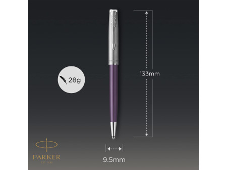 PARKER Stylo à bille SONNET Essentiel, Violet C.T.