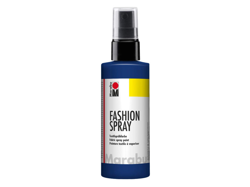 Marabu Peinture pour textile 'Fashion-Spray', bleu nuit