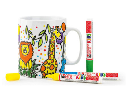 Marabu Marqueur 'Porcelaine & verre KIDS', MEGA FUN