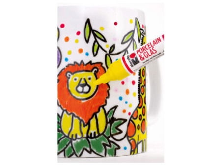 Marabu Marqueur 'Porcelaine & verre KIDS', MEGA FUN