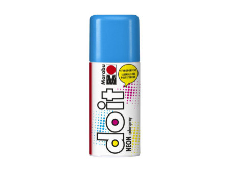 Marabu Peinture aéor it NEON, néon-bleu