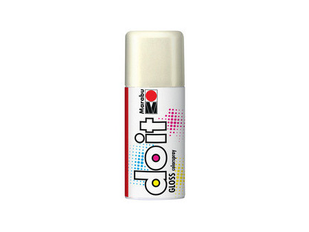 Marabu Peinture aérosol it GLOSS, noir brillant
