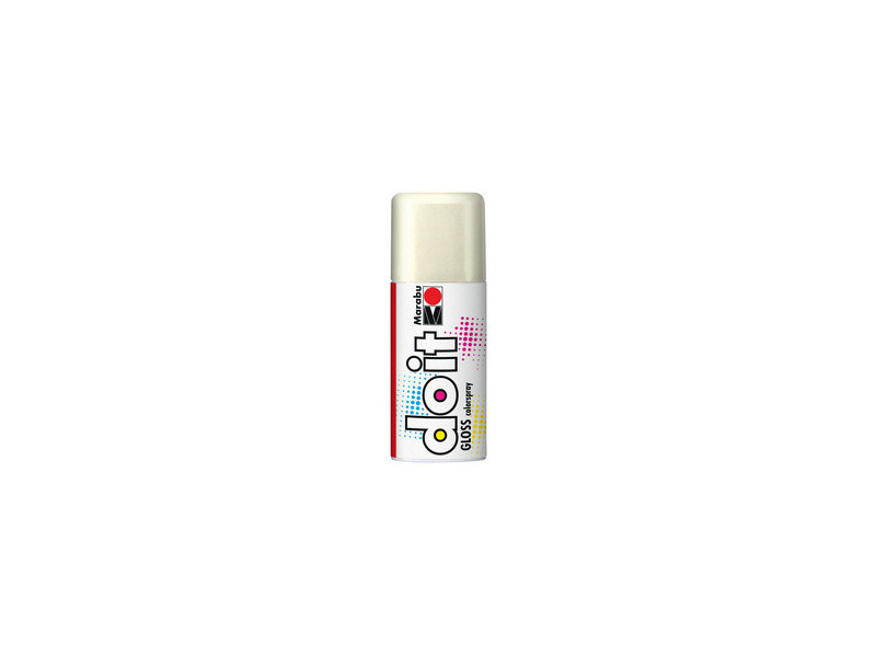 Marabu Peinture aérosol it GLOSS, noir brillant