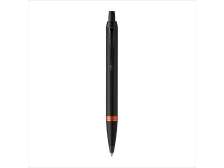 PARKER Stylo à bille IM Vibrant Rings, noir / orange