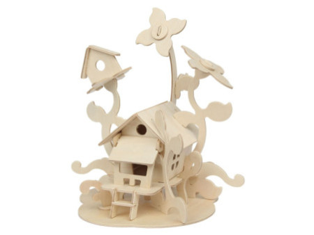 Marabu KiDS Puzzle 3D 'Maison des fées', 43 pièces