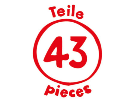 Marabu KiDS Puzzle 3D 'Maison des fées', 43 pièces