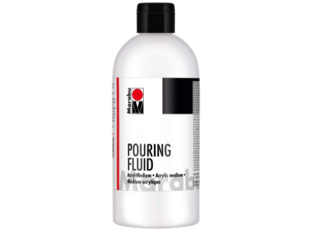 Marabu Pouring Fluid Médium acrylique, 500 ml