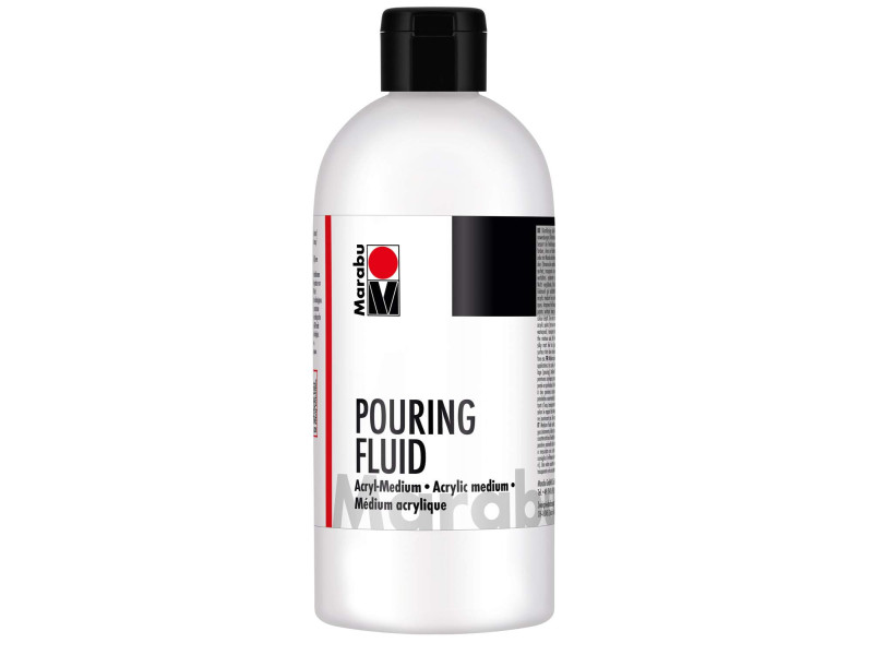 Marabu Pouring Fluid Médium acrylique, 500 ml