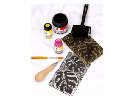 Marabu Kit de transfert textile 'Soft Linol Print&Colouring'