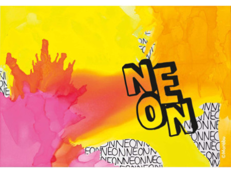 Marabu Encre permanente Alcohol Ink, set fluo 'NEON'