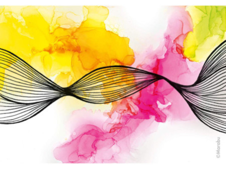 Marabu Encre permanente Alcohol Ink, set fluo 'NEON'