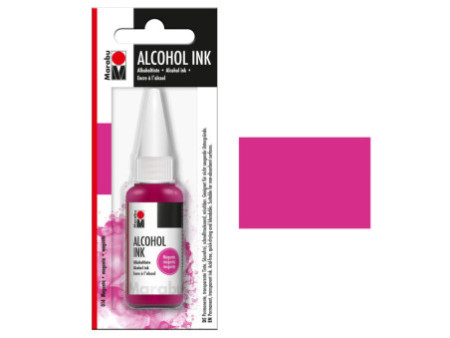 Marabu Encre permanente Alcohol Ink, 20 ml, magenta