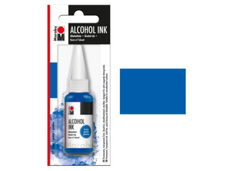 Marabu Encre permanente Alcohol Ink, 20 ml, gentiane