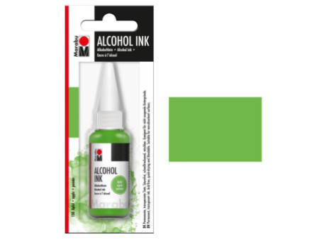 Marabu Encre permanente Alcohol Ink, 20 ml, pomme
