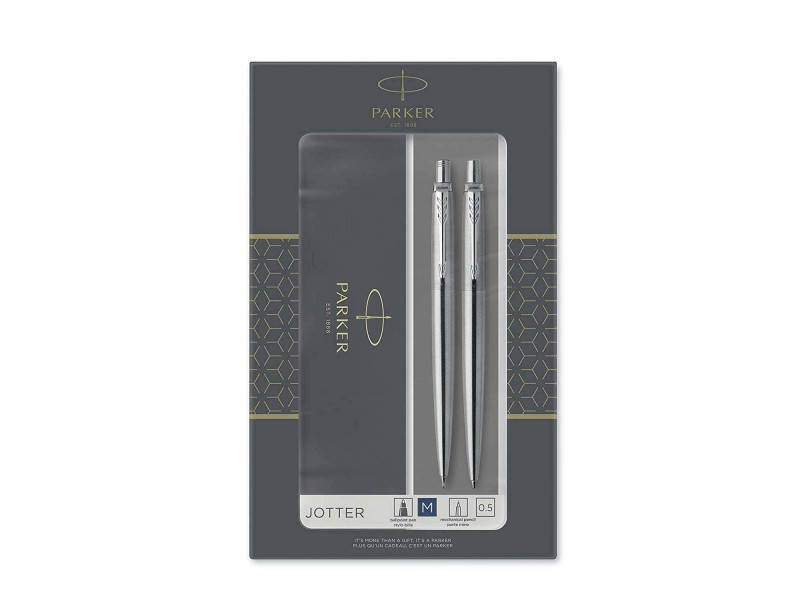 PARKER Set d'écriture JOTTER Acier C.T.