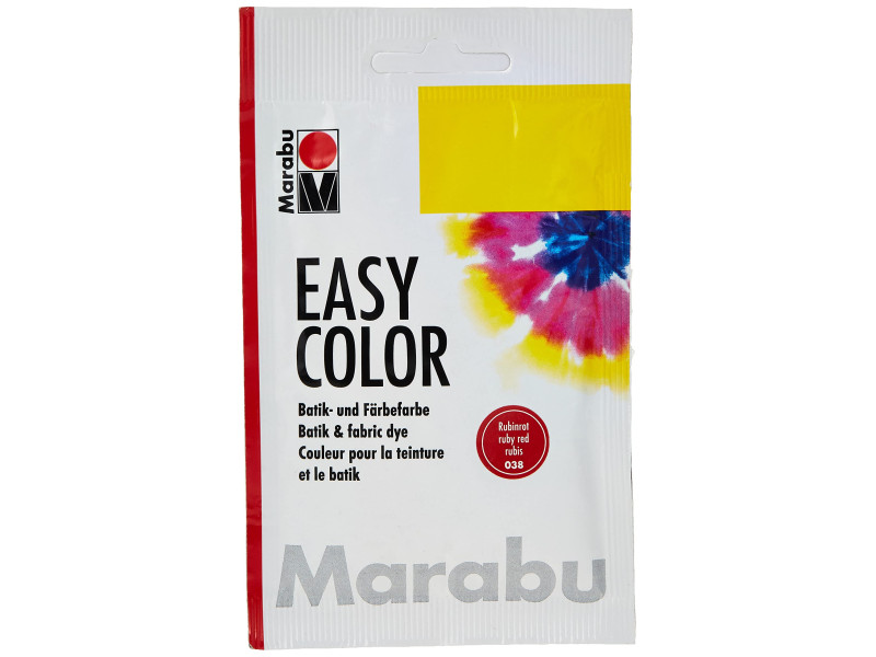 Marabu Couleur pour batik Easy Color, 25 g, rubis 038