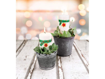Marabu Marqueur pour bougie Candle Liner 'Christmas Spirits