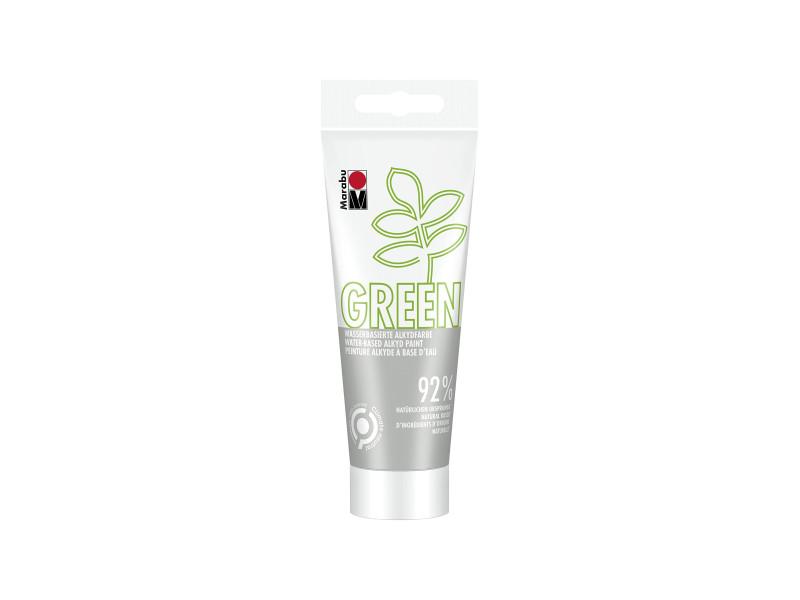 Marabu Green Peinture alkyde à base d'eau, gris pierre