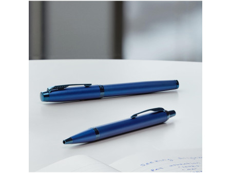 PARKER Stylo à bille rétractable IM Monochrome, Bleu