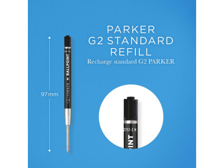 PARKER Recharge pour stylo à bille QUINKflow ECO, noir