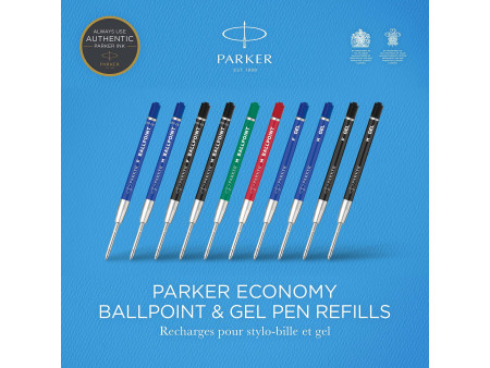 PARKER Recharge pour stylo à bille QUINKflow ECO, noir