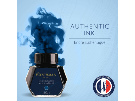 WATERMAN Flacon d'encre, contenu: 50 ml, bleu mystère