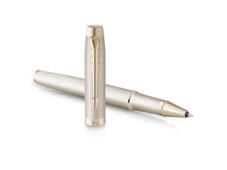 PARKER Stylo roller IM Monochrome, Champagne