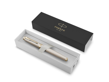 PARKER Stylo roller IM Monochrome, Champagne