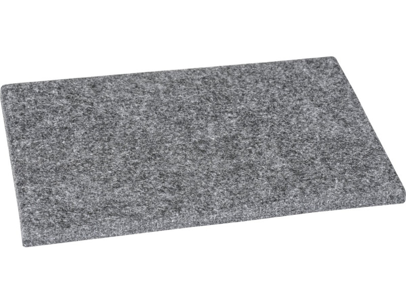 HEYDA Tapis d'aiguilles à picoter en feutre, gris