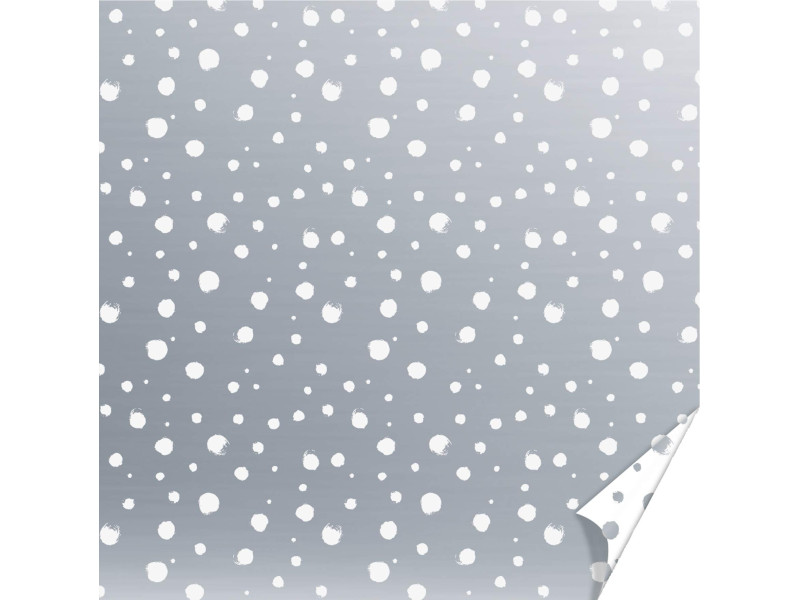 HEYDA Papier pour le pliage, origami 'cristal', blanc/argent