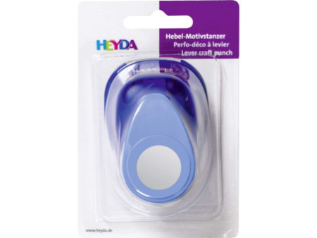 HEYDA Perforatrice à motif 'rond', grand, couleur: bleu