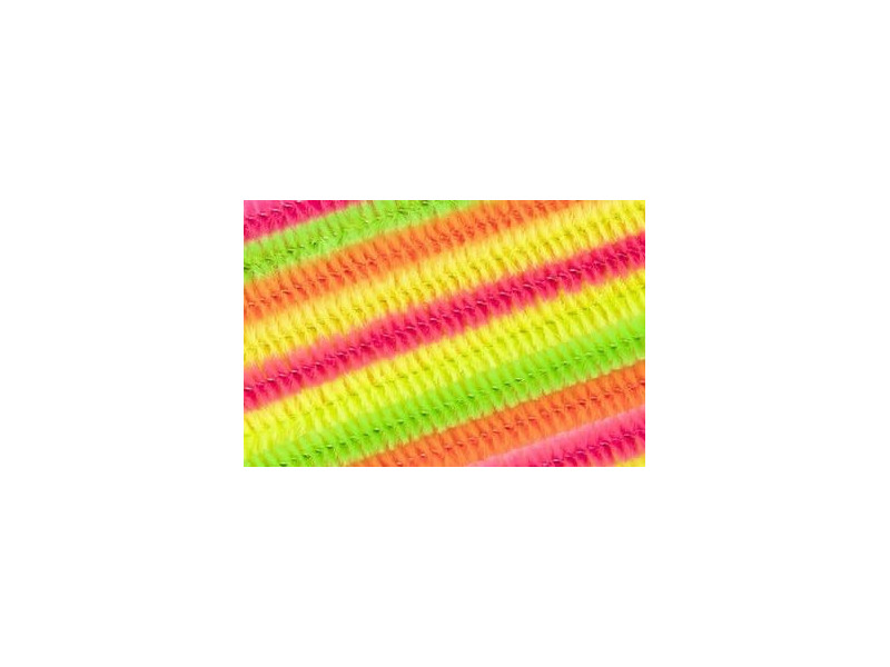 KNORR prandell Fil chenille / peluche flexible 'Fluo', set
