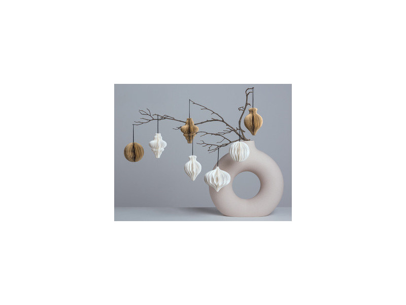 HEYDA Set décoration alvéolée 'boules & gouttes'
