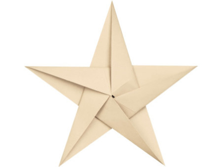 HEYDA Set de feuilles de papier à plier 'Etoiles or'